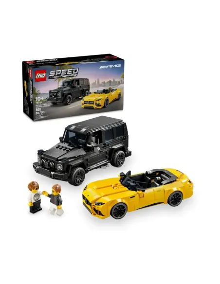 LEGO Speed Champions 76924 Mercedes-AMG G 63 e Mercedes-AMG SL 63, 2 Macchine Giocattolo da Costruire, Auto per Bambini 10+