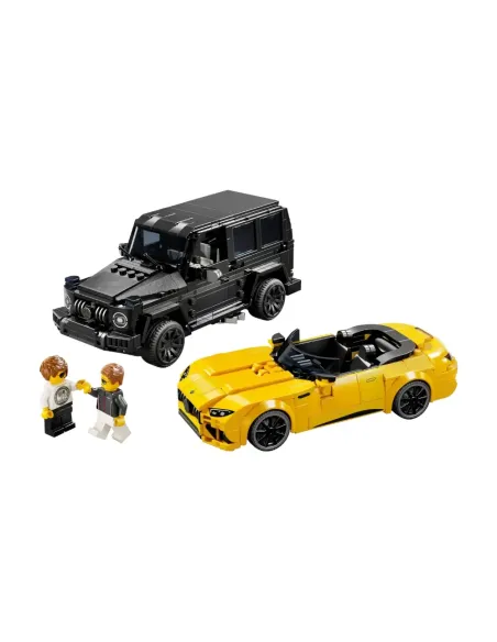 LEGO Speed Champions 76924 Mercedes-AMG G 63 e Mercedes-AMG SL 63, 2 Macchine Giocattolo da Costruire, Auto per Bambini 10+