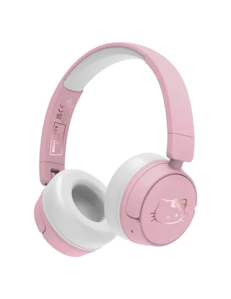 OTL Technologies Hello Kitty Cuffie Con cavo e senza cavo A Padiglione MUSICA USB tipo-C Bluetooth Rosa, Blu