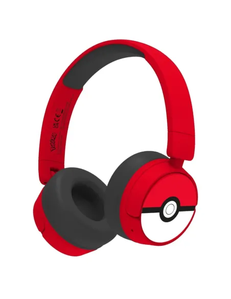 OTL Technologies Pokémon PK1000 cuffia e auricolare Con cavo e senza cavo A Padiglione Gaming USB tipo-C Bluetooth Rosso, Bianc