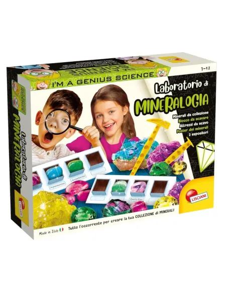 Lisciani I'm a genius laboratorio di mineralogia (edi 2020)