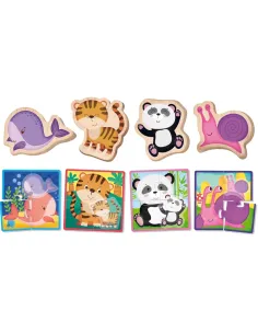 MONTESSORI BABY PUZZLE ANIMALI (96848) 2