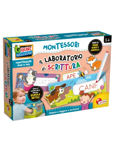 Lisciani Montessori Maxi Laboratorio Di Scrittura