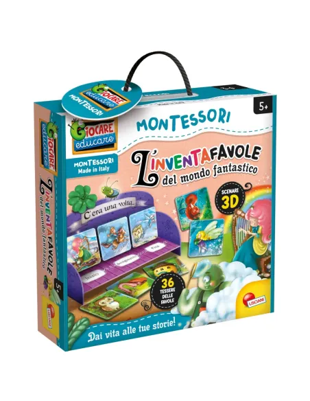 Lisciani Montessori L'Inventafavole Del Mondo Fantastico