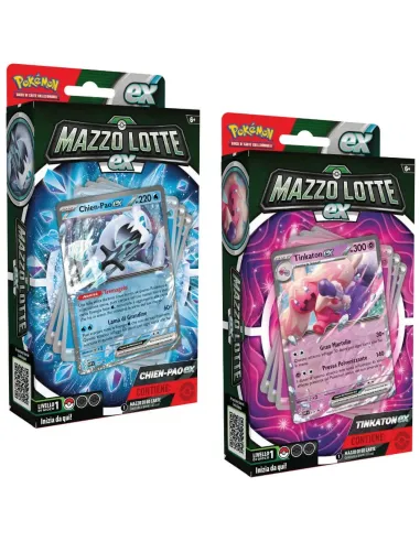 POKEMON MAZZO LOTTE EX CHIEN PAO/TINKATON...