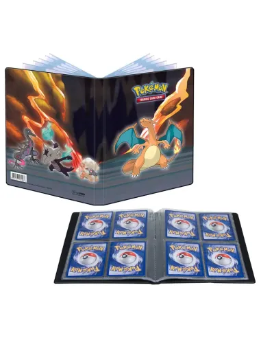 POKEMON ALBUM 4 TASCHE 12 PAG.SCORCHING SUMMIT...