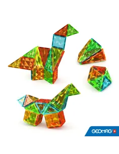 GEOMAG MAGNETIC TILES GEMS 44 pezzi (4102) 2