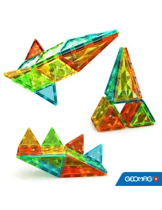 GEOMAG MAGNETIC TILES GEMS 16 pezzi (4100) 2