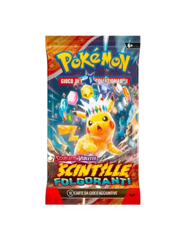 POKEMON BUSTINA SCINTILLE FOLGORANTI  08...