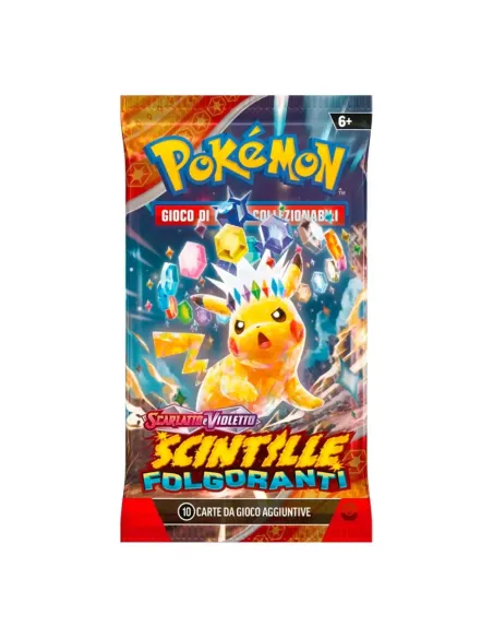 POKEMON BUSTINA SCINTILLE FOLGORANTI  08 (PK60565-I)