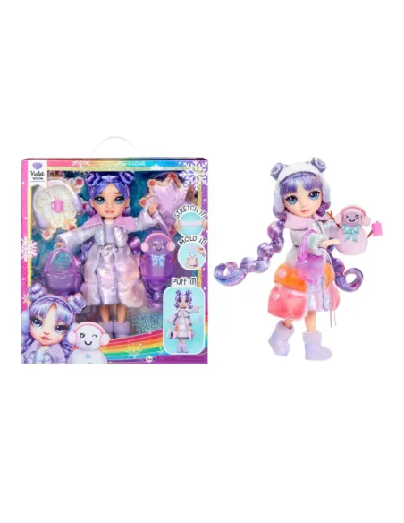 Rainbow High Winter Wonderland Doll- Violet (Purple)
