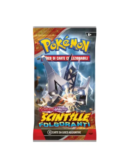 POKEMON BUSTINA SCINTILLE FOLGORANTI  08 (PK60565-I)