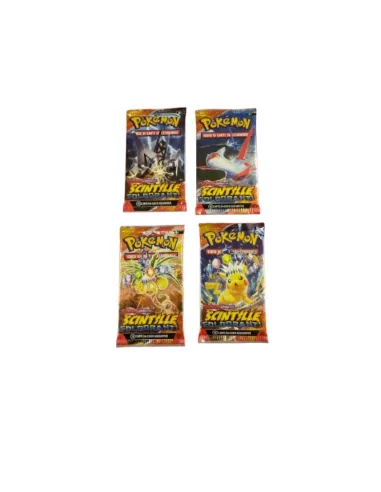 POKEMON BUSTINA SCINTILLE FOLGORANTI  08...
