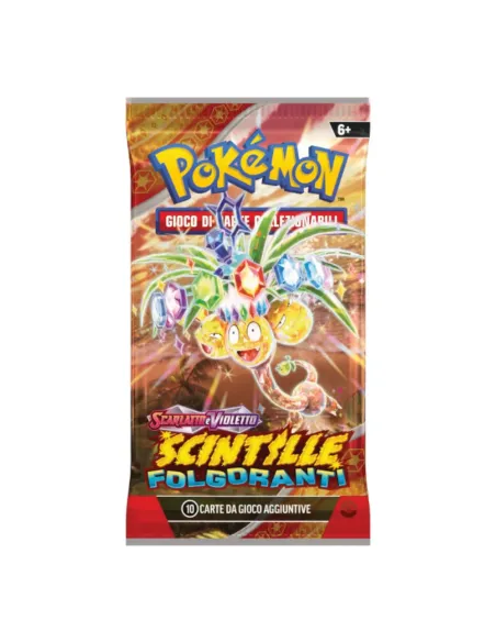POKEMON BUSTINA SCINTILLE FOLGORANTI  08 (PK60565-I)