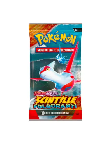 POKEMON BUSTINA SCINTILLE FOLGORANTI  08...