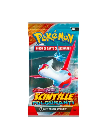 POKEMON BUSTINA SCINTILLE FOLGORANTI  08 (PK60565-I)