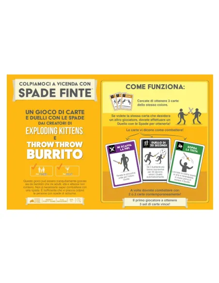 COLPIAMOCI A VICENDA CON SPADE FINTE (8639)