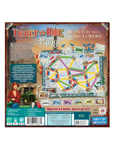 TICKET TO RIDE PARIGI (8537)