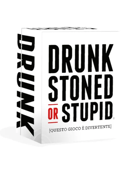Asmodee Drunk Stoned or Stupid Gioco di carte per festa