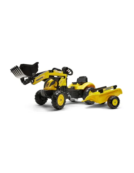 TRATTORE PEDALI KOMATSU PALA E RIMORCHIO (2076M)