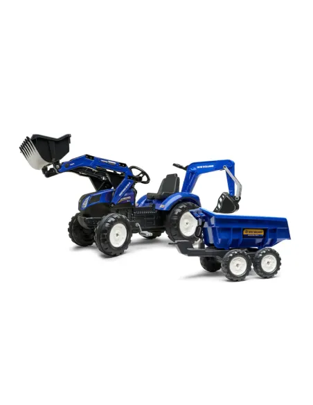 RETROESCAVATORE NEW HOLLAND+RIMORCHIO (3090W)