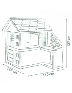 Smoby 810739 casa giocattolo 2