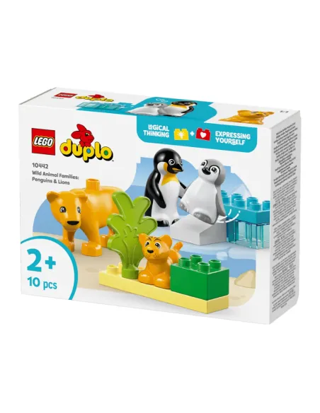 LEGO DUPLO Famiglie di animali: pinguini e leoni