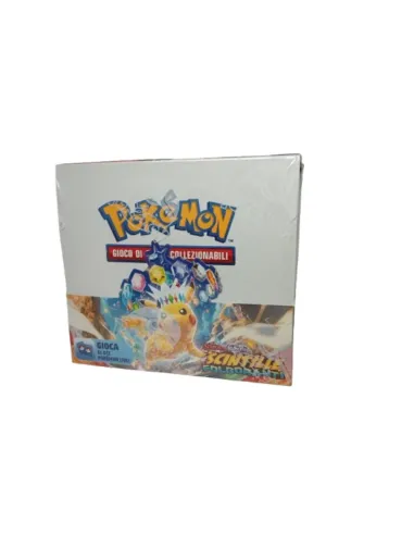 BOX POKEMON BUSTINE SCINTILLE FOLGORANTI 08...