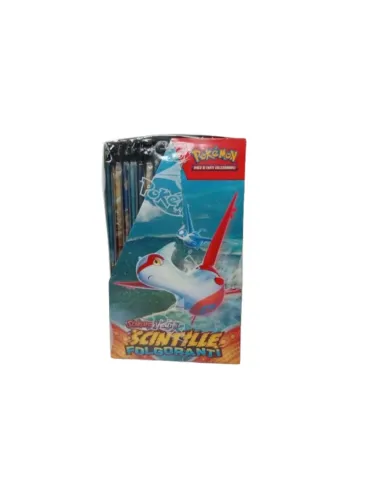BOX POKEMON BUSTINE SCINTILLE FOLGORANTI 08...