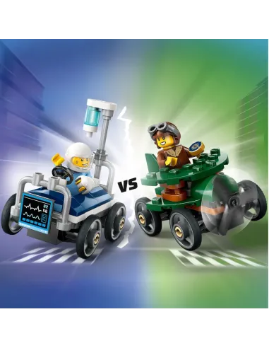 LEGO City 60459 Pack Veicoli da Corsa: Aereo...