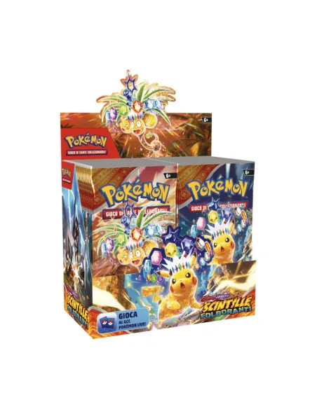 BOX POKEMON BUSTINE SCINTILLE FOLGORANTI 08 (PK60565-I)