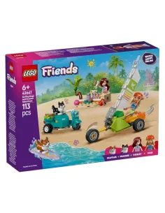 LEGO Friends Avventure canine su windskate e sidecar