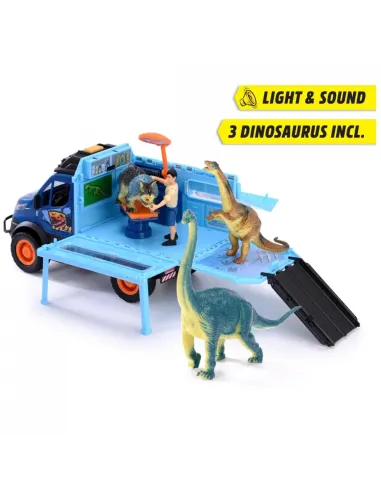 MODELLINO DINO WORLD LAB.CM 28 L&S+3 DINOSAURI...