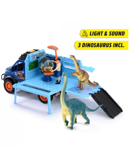 MODELLINO DINO WORLD LAB.CM 28 L&S+3 DINOSAURI (203837025)