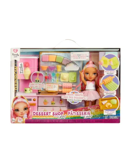 Rainbow High Little Dessert Shop with Kandy Playset