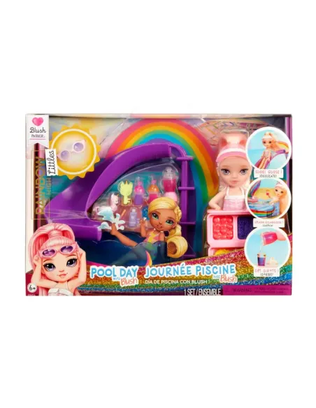 Rainbow High Little Pool Day with Blush Playset
