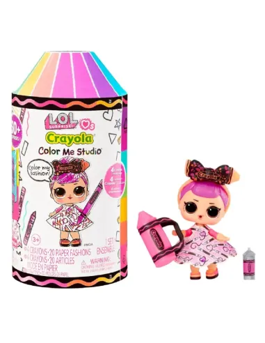 LOL SURPRISE LOVES CRAYOLA COLOR ME STUDIO...