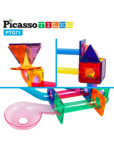 Picasso Tiles MAGNETIC PISTA BIGLIE BLOCCHI 71 (MGGPTG71)