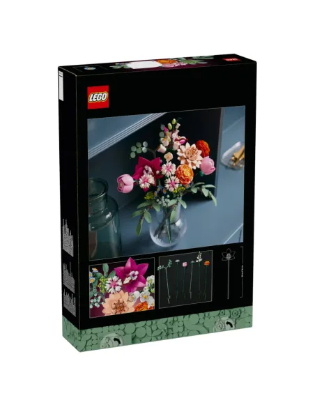 LEGO Botanicals Bouquet di fiori rosa
