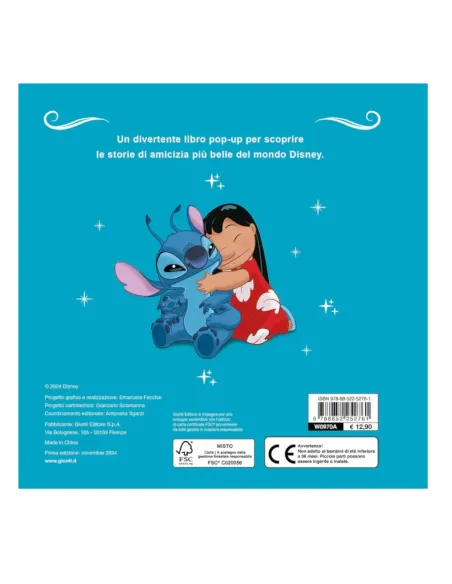 STITCH MIO PRIMO LIBRO POP UP (W0970A)