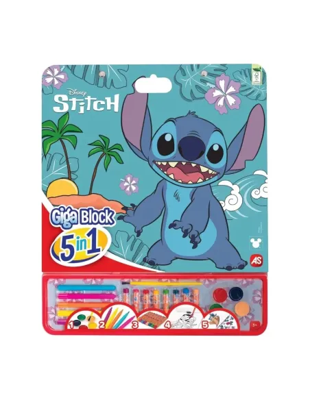 ALBUM GIGA BLOCK 5 IN 1 STITCH (POS250002)