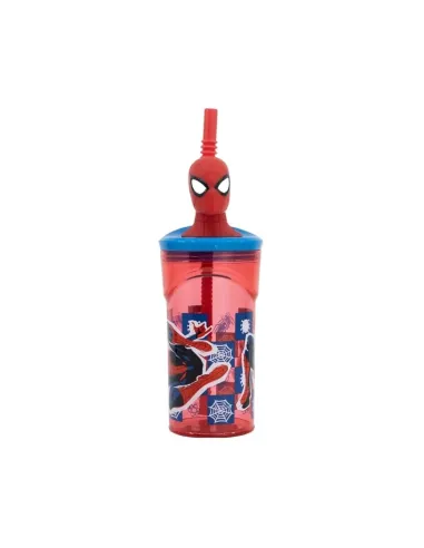 SPIDERMAN BICCHIERE 3D +CANNUCCIA (51695)