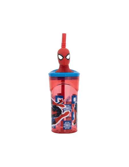 SPIDERMAN BICCHIERE 3D +CANNUCCIA (51695)