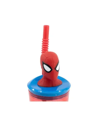 SPIDERMAN BICCHIERE 3D +CANNUCCIA (51695)