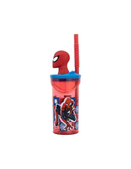 SPIDERMAN BICCHIERE 3D +CANNUCCIA (51695)