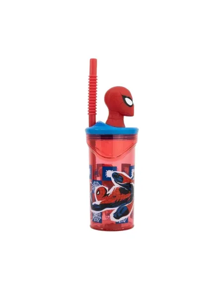 SPIDERMAN BICCHIERE 3D +CANNUCCIA (51695)