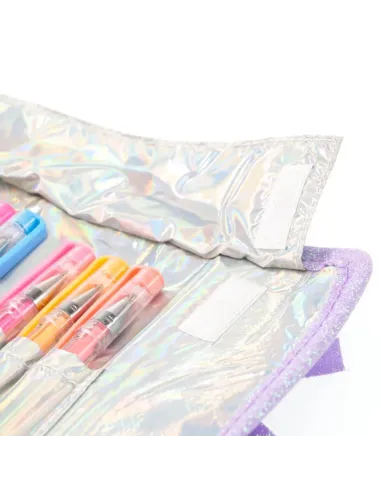 GIRABRILLA PUFFER PENCIL CASE ASSORTITI (19012)