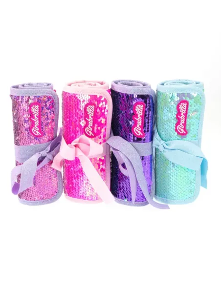 GIRABRILLA PUFFER PENCIL CASE ASSORTITI (19012)