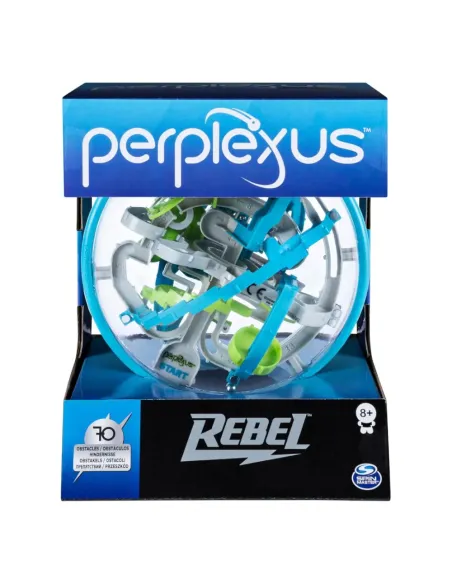 Games Perplexus Rebel, Il Labirinto 3D con 70 Ostacoli in Una Sfera, 8+ Anni