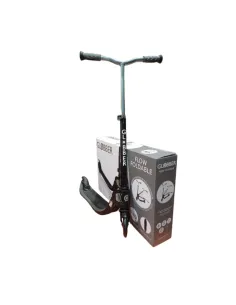 MONOPATTINO 2 RUOTE PIEGHEVOLE NERO (IDD473-120) 2